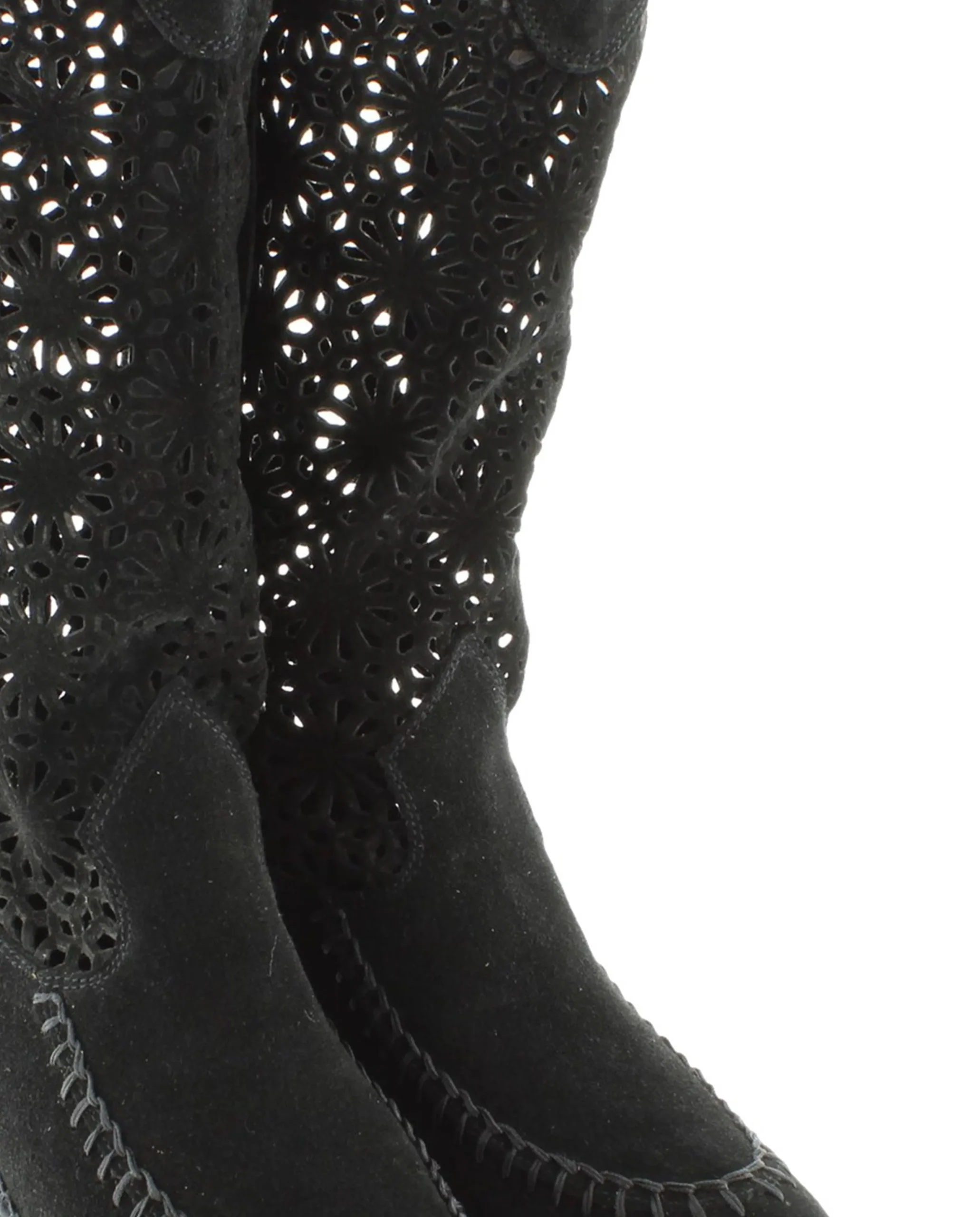 Bota calada en serraje negro Tilo 5