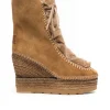 Bota de pelo en serraje cuero Tilo 7