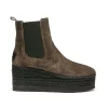 Botin Chelsea en cavallo kaki Creta