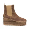 Botin Chelsea en cavallo cuero oscuro Creta