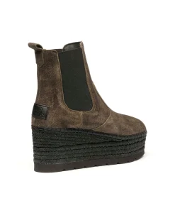 Botin Chelsea en cavallo kaki Creta