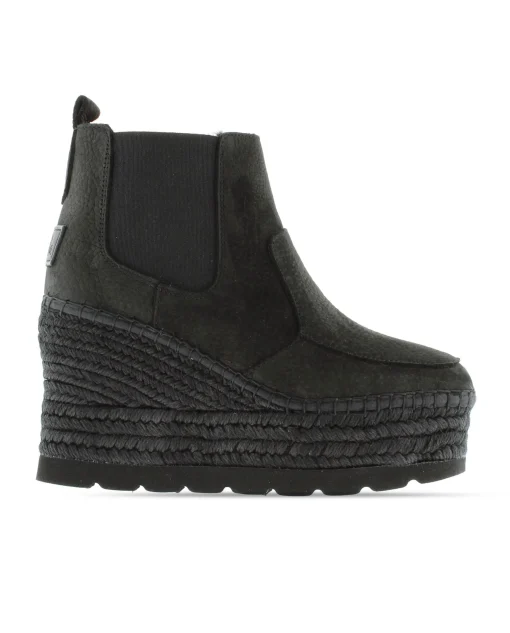Botin Chelsea en nobuk negro Cuba
