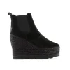 Botin Chelsea en serraje negro Tilo 7