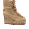 Botin de pelo en serraje nude Tilo 7