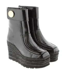 Botin en charol negro Cuba