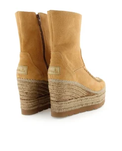 Botin en serraje camel Tilo 5