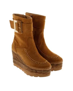Botin hebilla en serraje cuero Tilo 5