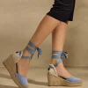 Campesina pico en serraje jeans Tilo 5