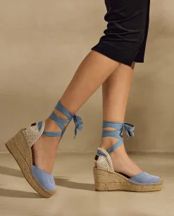 Campesina pico en serraje jeans Tilo 5
