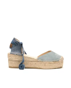 Campesina pico serraje jeans Creta