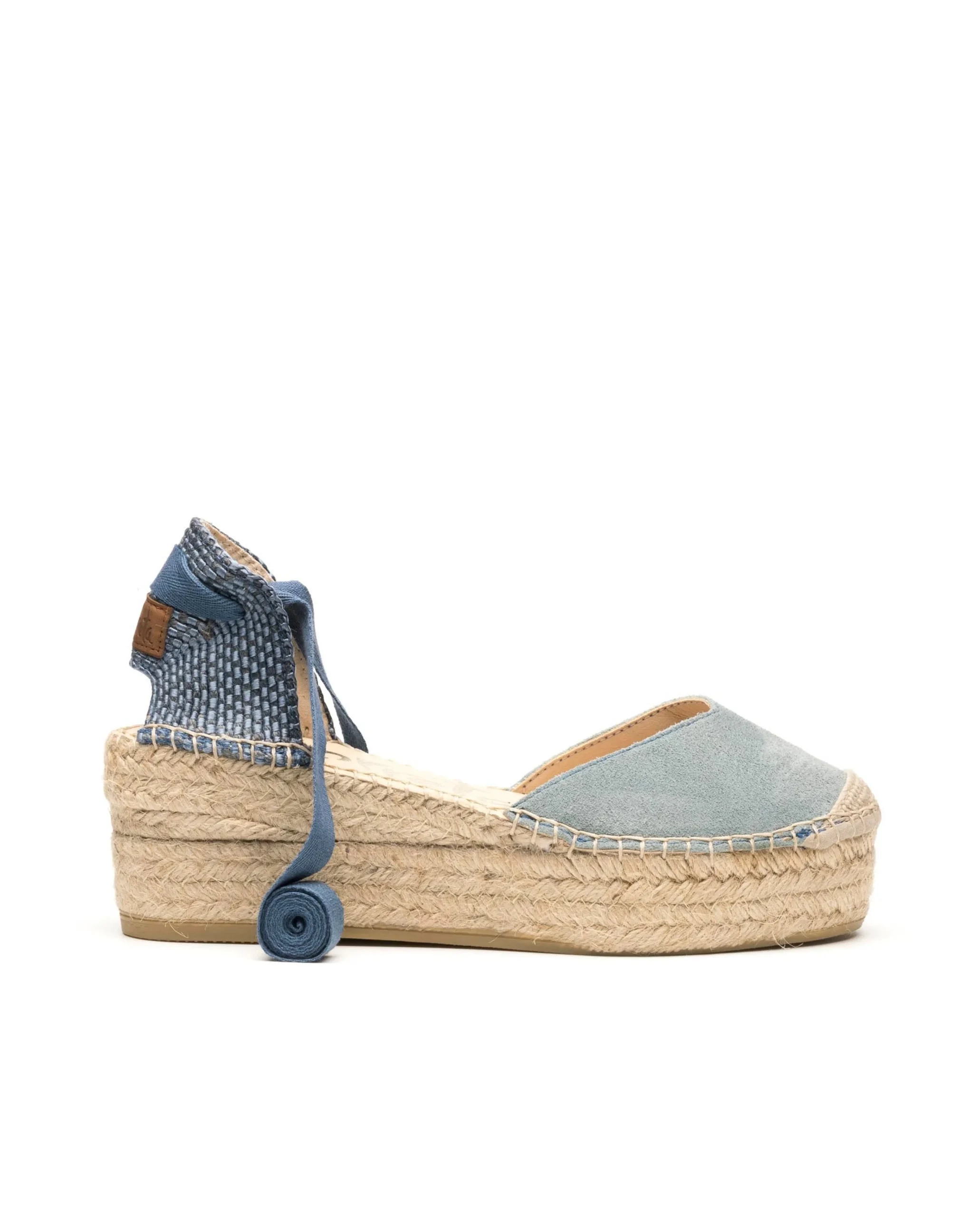 Campesina pico serraje jeans Creta