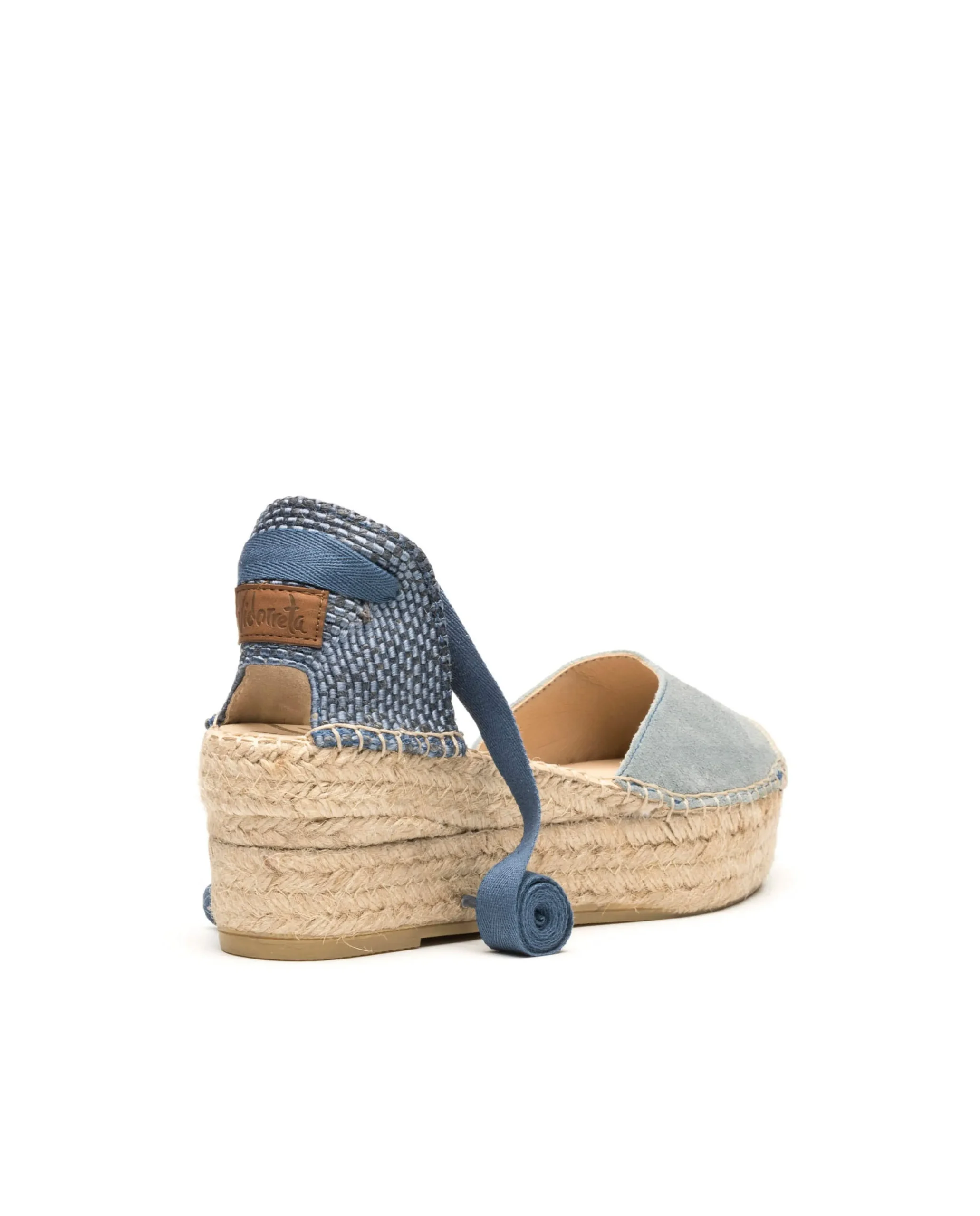 Campesina pico serraje jeans Creta