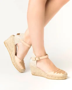 Sandalia napa cuerda Clavel