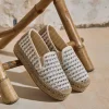 Slipper en Chanel Chic crudo Merde Doble