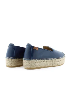Slipper en napa marino Merce Doble