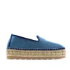 Slipper en terciopelo marino Merce Doble