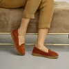 Slipper en terciopelo teja Pitiusa