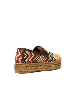 Slipper missoni marron Merde Doble