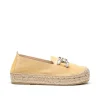 Slippers detalle serraje limon Merce Doble