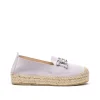 Slippers detalle serraje malva Merce Doble