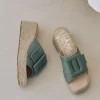 Zueco en bost verde Vinci