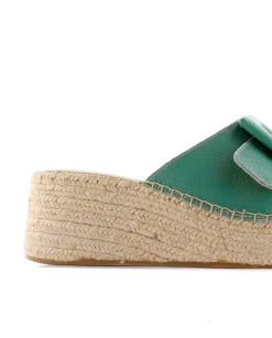 Zueco en bost verde Vinci