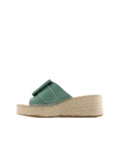 Zueco en bost verde Vinci